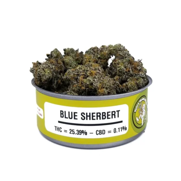 Space Monkey Meds BLUE SHERBET CREAM SODA 4G CAN – California's Finest Cannabis