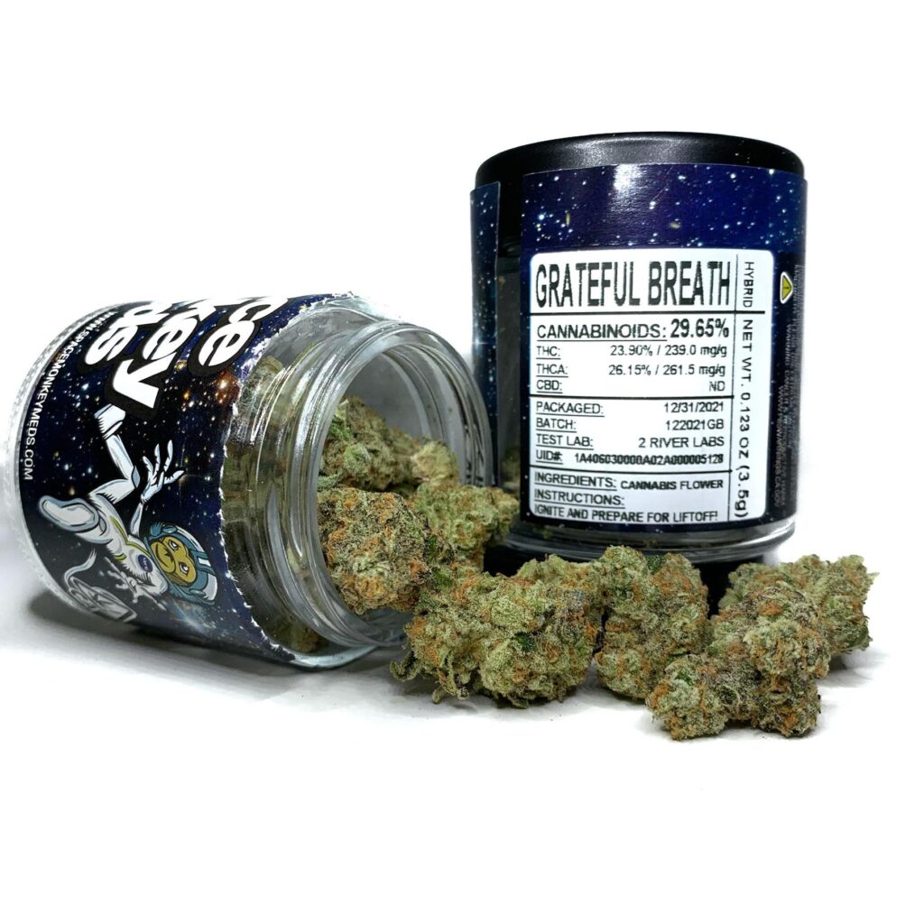 Space Monkey Meds GREATHFUL BREATH – California's Finest Cannabis